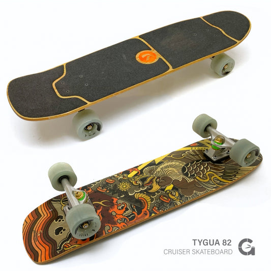 Tygua “Águila” Bamboo Cruiser Skateboard (31”) — Hybrid Street & Cruiser | Limited Batch