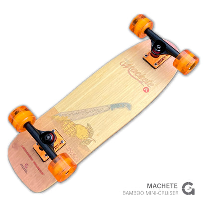 Machete “Mango” Bamboo Mini Cruiser (24”) — Compact, Agile & Fun | Limited Batch