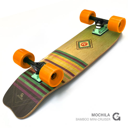 Mochila Bamboo Cruiser (24”) — Ultra-Portable Cruiser Skateboard | Limited Batch
