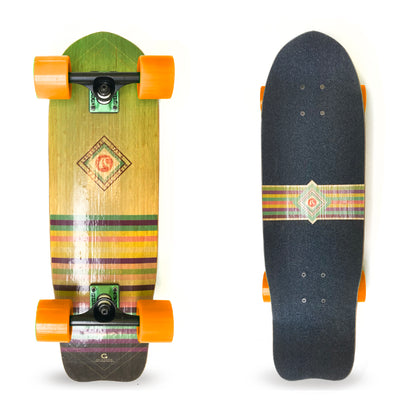 Mochila Bamboo Cruiser (24”) — Ultra-Portable Cruiser Skateboard | Limited Batch