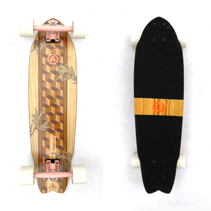 Piragua OG “Tayrona” Bamboo Cruiser (32”) — Easy Cruiser & City Ride | Limited Batch
