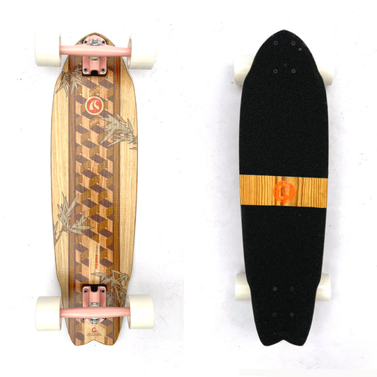 Piragua OG “Tayrona” Bamboo Cruiser (32”) — Easy Cruiser & City Ride | Limited Batch