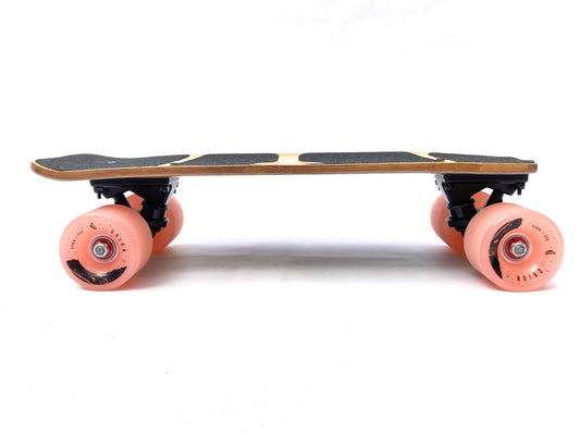 Tutu “Eclipse” Bamboo Mini Skateboard (18.5”) — Ultra-Compact Cruiser | Limited Batch