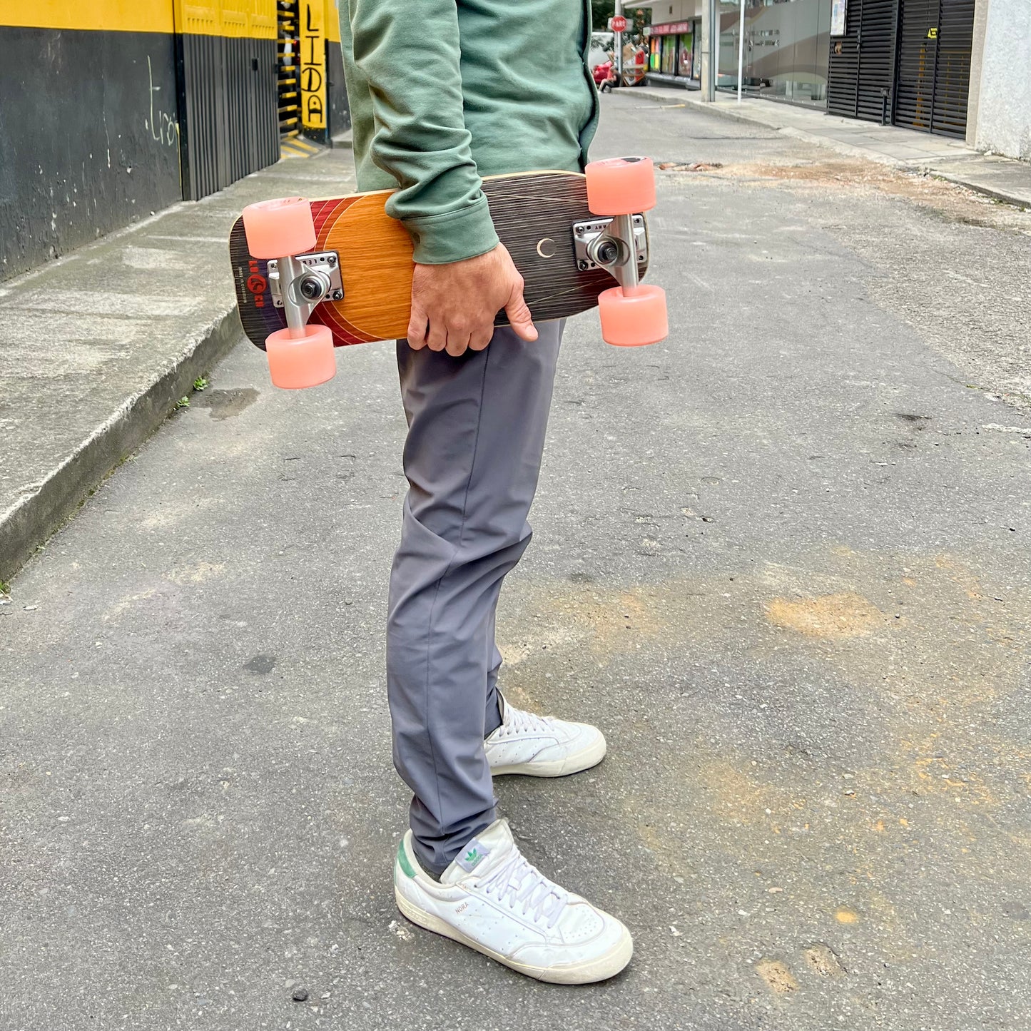 Tutu “Eclipse” Bamboo Mini Skateboard (18.5”) — Ultra-Compact Cruiser | Limited Batch