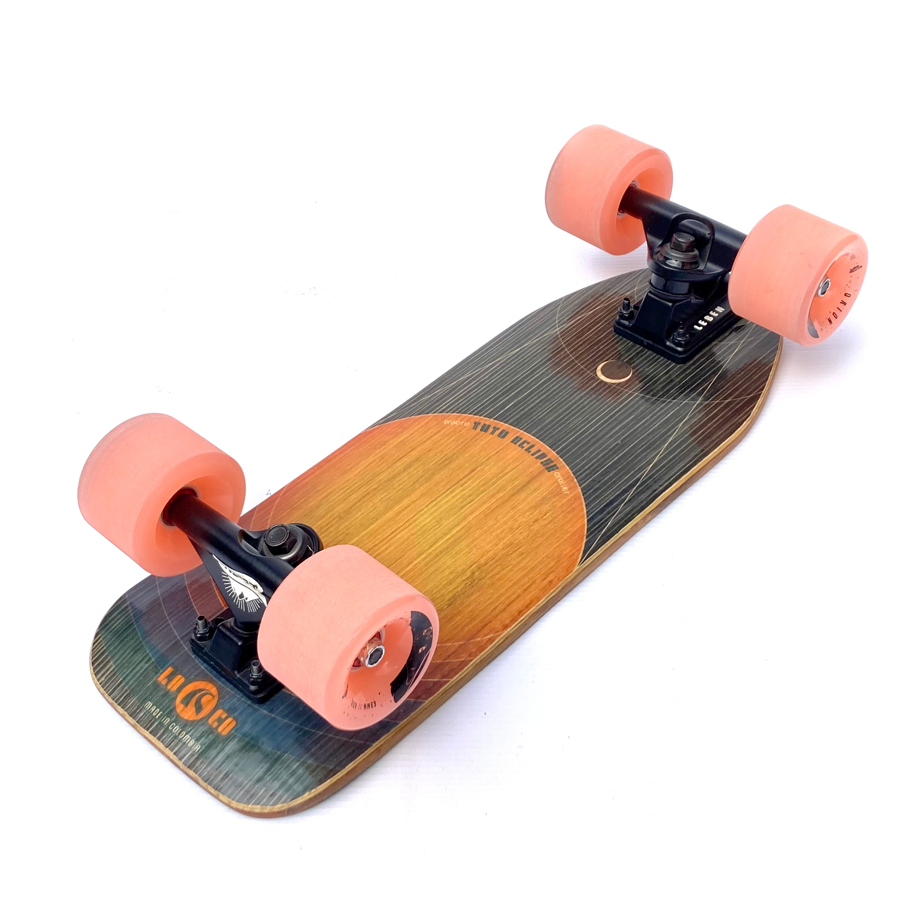 Tutu “Eclipse” Bamboo Mini Skateboard (18.5”) — Ultra-Compact Cruiser | Limited Batch