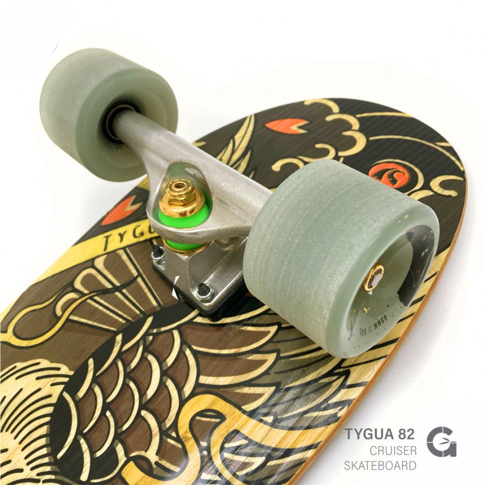 Tygua “Águila” Bamboo Cruiser Skateboard (31”) — Hybrid Street & Cruiser | Limited Batch